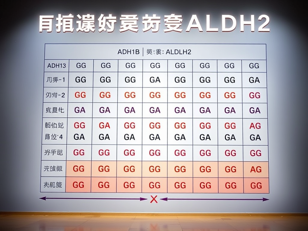 喝酒臉紅是代謝好？大錯特錯！解碼你的 ADH1B 與 ALDH2 酒精基因九宮格