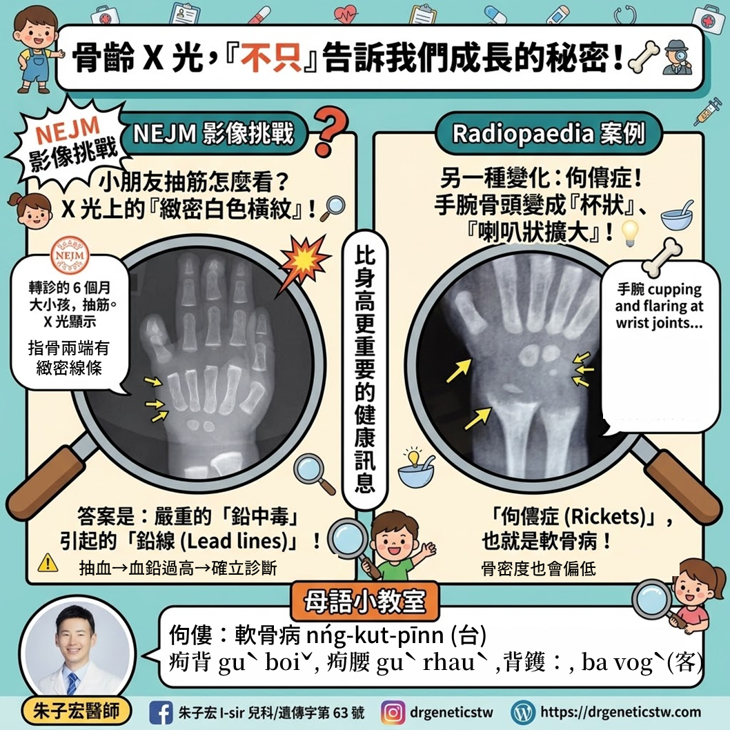 那些骨齡「不只」告訴我們的事:從X光看見隱藏的發育危機